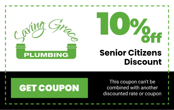 Saving Grace Plumbing in Mesquite, TX - Senior Discount Coupon